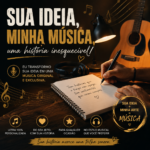 Eu vou criar uma música personalizada a partir da sua ideia