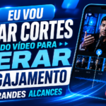 Eu vou criar cortes do seu vídeo que para engajamento.