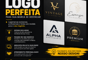 Eu vou criar uma logo para seu negócio/serviço