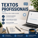 Eu vou escrever e revisar textos: blog, site e redes sociais