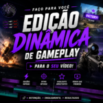 Eu vou fazer uma edição dinâmica de gameplay para você.