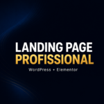 Eu vou Criar sua Landing Page profissional em WordPress