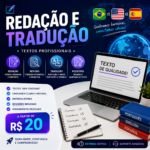 Eu vou escrever e traduzir textos com qualidade e rapidez