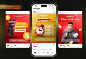 Eu vou fazer designs para as redes sociais de sua empresa