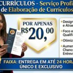 Eu vou criar e fazer currículum