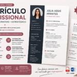 Eu vou criar um currículo profissional moderno e atrativo