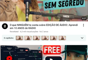 Eu vou fazer Trabalho com áudio artificial