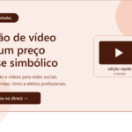 Eu vou editar qualquer vídeo seu de maneira rápida