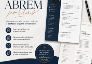 Eu vou criar um currículo profissional e estratégico