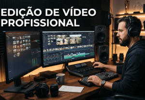 Eu vou fazer uma edição de vídeo profissional