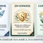 Eu vou Criar até 5 opções de logotipos modernos, profissiona...