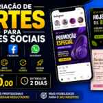 Eu vou criar artes profissionais para redes sociais.
