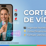 Eu vou criar cortes de vídeo chamativos para suas redes