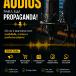 Eu vou Gravar áudios para sua propaganda ou vídeo