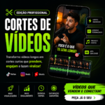 Eu vou Fazer cortes para os seus videos