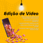 Eu vou editar um vídeo dinâmico pra você de até 1 minuto.