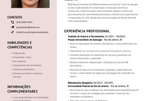 Eu vou fazer curriculos para entregar em 1 dia de prazo