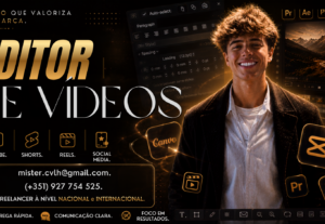 Eu vou Fazer Edições Profissionais Para Empresas e Criadores...