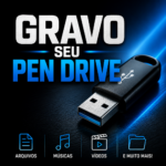 Eu vou gravar seu pendrive do jeito que você quiser.