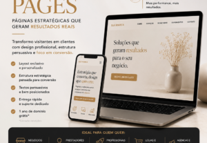 Eu vou criar a sua Landing Page