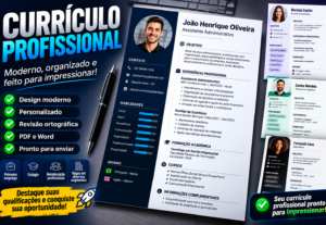 Eu vou criar seu curriculo personalizado