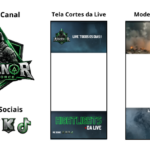 Eu vou Criar seu Overlay completo pra sua live no TikTok.