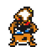 Eu vou fazer uma pixel art animada de 32px