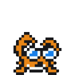 Eu vou fazer uma pixel art animada de 32px