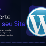 Eu vou fazer o suporte WordPress para seu Site