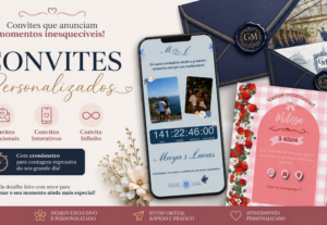 Eu vou Fazer convites personalizados para eventos