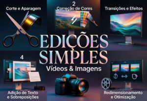 Eu vou Fazer Edições de Vídeos e Fotos