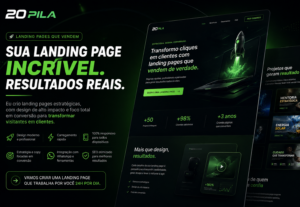 Eu vou Fazer sua landing page, página de vendas, site.