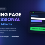 Eu vou criar sua landing page profissional em 24h