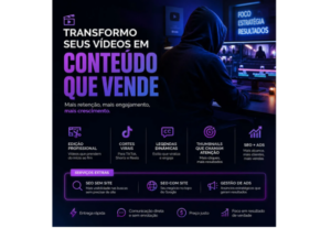 Eu vou transformar seus vídeos em cortes virais