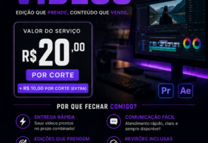 Eu vou criar cortes do seu vídeo que te darão engajamento