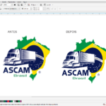 Eu vou redesenhar e vetorizar manualmente o seu logo