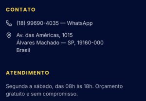 Eu vou fazer o site moderno que sua empresa precisa