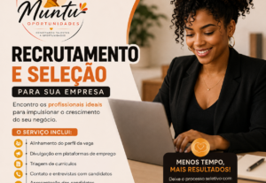 Eu vou recrutar o profissional ideal para sua empresa