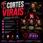 Eu vou transformar seus vídeos longos em cortes virais para