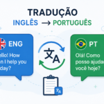 Eu vou Traduzir 1000 palavras do Inglês para o Português
