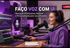 Eu vou transformar seu texto em um áudio com IA