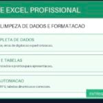 Eu vou oferecer serviço de Excel Profissional