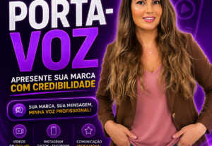 Eu vou fazer sua marca ter credibilidade c vídeo porta-voz