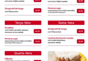 Eu vou criar um cardápio bonito para seu comercio