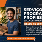 Eu vou Desenvolver seu site, scripts de automação e APIs