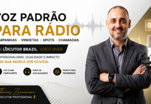 Eu vou fazer Narração e Locução Spot para Rádios