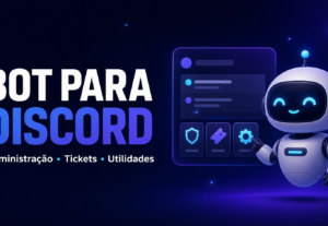 Eu vou desenvolver seu bot para Discord