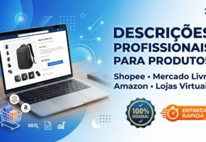 Eu vou fazer a descrição de seu produto