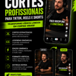 Eu vou Fazer cortes profissionais para TikTok, Reels e Short...