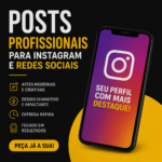 Eu vou Criar Artes e Posts Chamativos para o Instagram